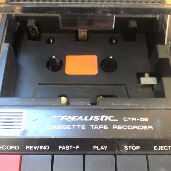 Vintage Realistic Cassette Tape Recorder CTR-52 Model 14-804 - Picture 7 of 16